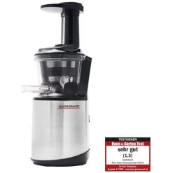 Bestes Angebot 💯 GASTROBACK 40145 Slow Juicer Advanced Vital, Starker 150 Watt Motor Mit 70 Umdrehungen/min, Press-Schnecke Mit Verstärktem Edelstahlkern, Besonders Leise, Edelstahl, Schwarz, Silber 🔥 -Gastroback Verkaufsladen unnamed file 106