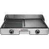 Am billigsten ✨ GASTROBACK, Artikel-Nr 42524 Design Tischgrill Plancha & BBQ, 1300 cm² Grillfläche, Getrennt Regelbare Profi-Grill-Wendeplatten, 2.000 Watt, 2000, Aluminium-Druckguss, Schwarz, Silber ✔️ -Gastroback Verkaufsladen unnamed file 117