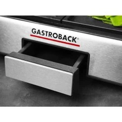Am billigsten ✨ GASTROBACK, Artikel-Nr 42524 Design Tischgrill Plancha & BBQ, 1300 cm² Grillfläche, Getrennt Regelbare Profi-Grill-Wendeplatten, 2.000 Watt, 2000, Aluminium-Druckguss, Schwarz, Silber ✔️ -Gastroback Verkaufsladen unnamed file 125