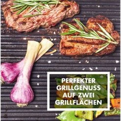Am billigsten ✨ GASTROBACK, Artikel-Nr 42524 Design Tischgrill Plancha & BBQ, 1300 cm² Grillfläche, Getrennt Regelbare Profi-Grill-Wendeplatten, 2.000 Watt, 2000, Aluminium-Druckguss, Schwarz, Silber ✔️ -Gastroback Verkaufsladen unnamed file 127