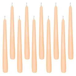 Auslauf 💯 Gastroback 10 Spitzkerzen Apricot 23,5 X 245 Mm ❤️