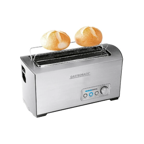 Rabatt ⌛ GASTROBACK Toaster "Design Pro 4S" Silberfarben, 1500 Watt ❤️ 4 Rabatt ⌛ GASTROBACK Toaster "Design Pro 4S" Silberfarben, 1500 Watt ❤️ – Bild 2