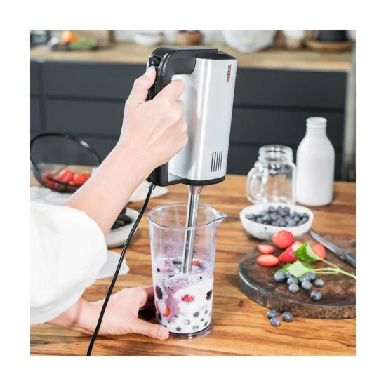 Großhandel ❤️ Gastroback Design Handmixer Pro, 0,8 L, Schwarz, Silber, Schlagen, Mischung, Kotelett, Schneiden, Mixen, 1,45 M, Duralumin, 500 W 🔥 8 Großhandel ❤️ Gastroback Design Handmixer Pro, 0,8 L, Schwarz, Silber, Schlagen, Mischung, Kotelett, Schneiden, Mixen, 1,45 M, Duralumin, 500 W 🔥 – Bild 6