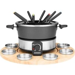 Am billigsten ⌛ Gastroback Fondue Set 42566 Silber 😍