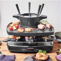 Besorgen 😍 Gastroback Family & Friends Raclette/Fondue Set Schwarz Antihaftbeschichtet ✔️ -Gastroback Verkaufsladen unnamed file 282