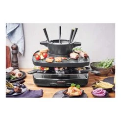 Besorgen 😍 Gastroback Family & Friends Raclette/Fondue Set Schwarz Antihaftbeschichtet ✔️ -Gastroback Verkaufsladen unnamed file 291