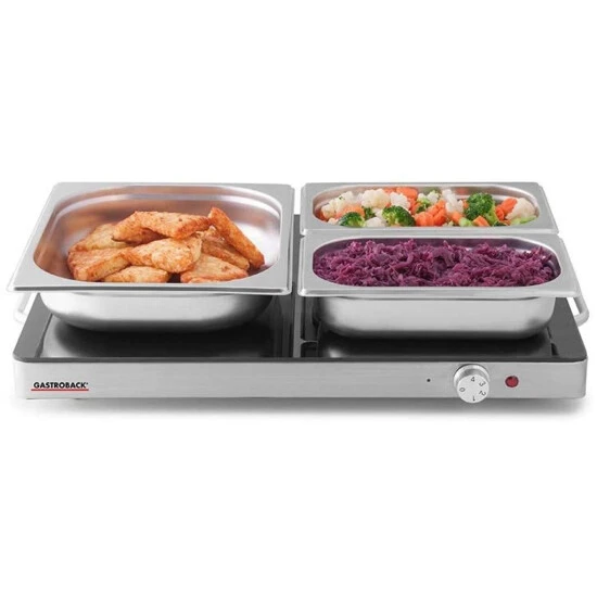Billig ✔️ Gastroback 42491 Design Warmhalteplatte Edelstahl-Schwarz Stufenlos Einstellbar ❤️ 7 Billig ✔️ Gastroback 42491 Design Warmhalteplatte Edelstahl-Schwarz Stufenlos Einstellbar ❤️ – Bild 5