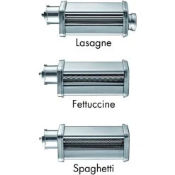 Angebote 😀 Gastroback Design Pasta Set 3 Tlg. Für Küchenmaschine 40977, Fettuccine, Lasagne & Spaghetti Attachment, Edelstahl, Edelstahl, Gastroback 40977, 84 Mm, 180 Mm ❤️
