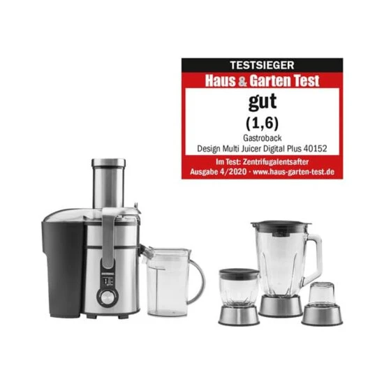 Aktion 👏 Gastroback Design Multi Juicer Digital Plus 40152 Edelstahl Entsafter ⭐ 16 Aktion 👏 Gastroback Design Multi Juicer Digital Plus 40152 Edelstahl Entsafter ⭐ – Bild 14