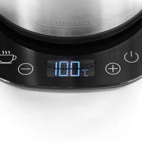 Großhandel 😍 Gastroback 42426 - 1,7 L - 2200 W - Edelstahl - Edelstahl - Regelbare Temperatur - Wasserstandsanzeige ✔️ 5 Großhandel 😍 Gastroback 42426 - 1,7 L - 2200 W - Edelstahl - Edelstahl - Regelbare Temperatur - Wasserstandsanzeige ✔️ – Bild 3