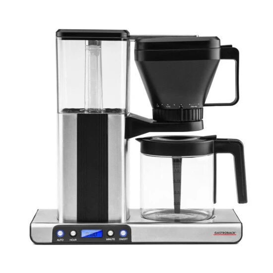 Neu ❤️ Gastroback 42706 - Filterkaffeemaschine - 1,25 L - Gemahlener Kaffee - 1550 W - Schwarz - Edelstahl ✨ 3 Neu ❤️ Gastroback 42706 - Filterkaffeemaschine - 1,25 L - Gemahlener Kaffee - 1550 W - Schwarz - Edelstahl ✨