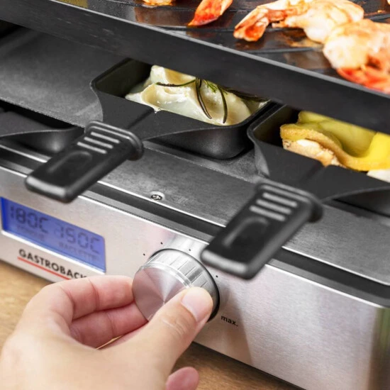 Brandneu 🎁 Gastroback 2 In 1 Design Raclette Fondue 42562 Advanced Plus 🎁 7 Brandneu 🎁 Gastroback 2 In 1 Design Raclette Fondue 42562 Advanced Plus 🎁 – Bild 5