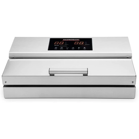 Großhandel ❤️ GASTROBACK 46017 Design Vakuumierer Advanced Professional Plus, Leistungsstarke Vakuumpumpe (20 L/min, 0.9 Bar) Herausnehmbare Vakuumkammer, 290 Watt, Edelstahl, Silber 👏 13 Großhandel ❤️ GASTROBACK 46017 Design Vakuumierer Advanced Professional Plus, Leistungsstarke Vakuumpumpe (20 L/min, 0.9 Bar) Herausnehmbare Vakuumkammer, 290 Watt, Edelstahl, Silber 👏 – Bild 11