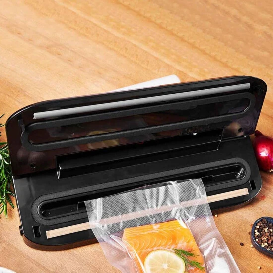 Auslauf ✔️ Gastroback Design Basic, Schwarz, Edelstahl, 800 Mbar, Kanister, Marinieren, Puls Vac, Vakuum-Dichtung, Berührung, 11 L/min, 30 Cm 🔔 15 Auslauf ✔️ Gastroback Design Basic, Schwarz, Edelstahl, 800 Mbar, Kanister, Marinieren, Puls Vac, Vakuum-Dichtung, Berührung, 11 L/min, 30 Cm 🔔 – Bild 13