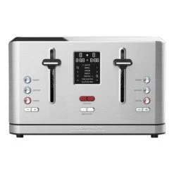 Bestes Angebot ✔️ Gastroback Design Digital 4S, 4 Scheibe(n), Edelstahl, Tasten, LCD, CE, 1900 W 🌟