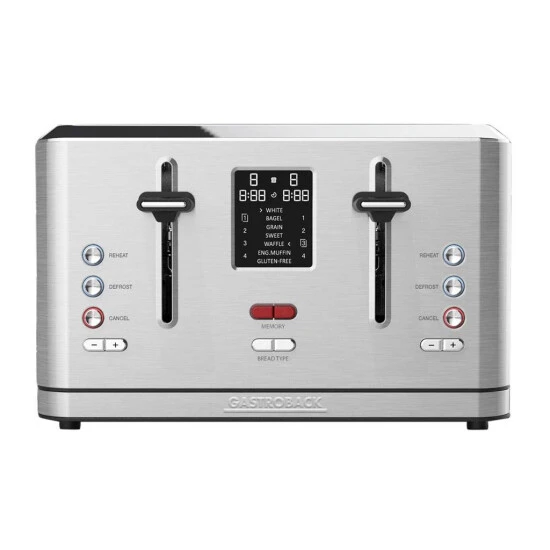 Bestes Angebot ✔️ Gastroback Design Digital 4S, 4 Scheibe(n), Edelstahl, Tasten, LCD, CE, 1900 W 🌟 4 Bestes Angebot ✔️ Gastroback Design Digital 4S, 4 Scheibe(n), Edelstahl, Tasten, LCD, CE, 1900 W 🌟 – Bild 2