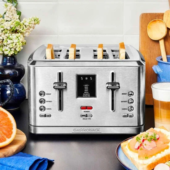 Bestes Angebot ✔️ Gastroback Design Digital 4S, 4 Scheibe(n), Edelstahl, Tasten, LCD, CE, 1900 W 🌟 5 Bestes Angebot ✔️ Gastroback Design Digital 4S, 4 Scheibe(n), Edelstahl, Tasten, LCD, CE, 1900 W 🌟 – Bild 3